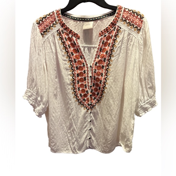 Knox Rose Boho Blouse - Picture 1 of 5